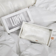 Lunya Washable Silk Pillowcase - #Tranquil White